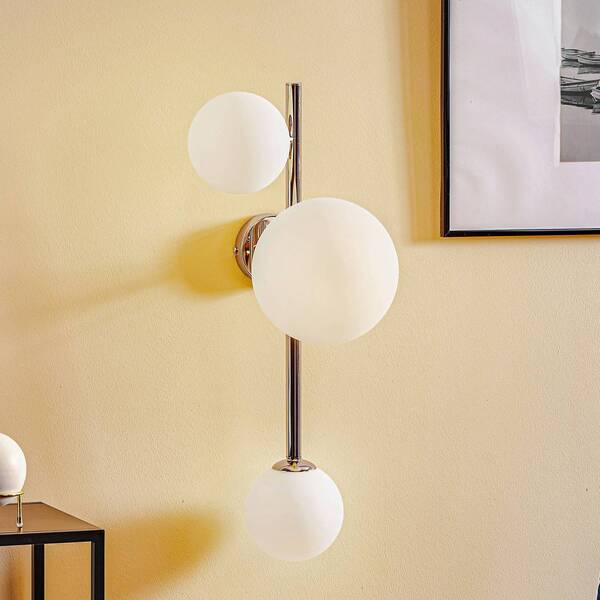  Aldex Aldex Dione Wall Light, 3-bulb, Chrome 