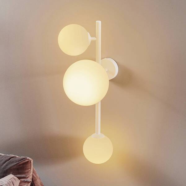  Aldex Aldex Dione Wall Light, 3-bulb, White 