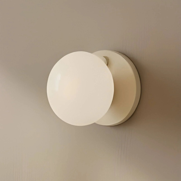 Aldex Aldex Flo Wall Light, Beige, ø 19 Cm, Glass 