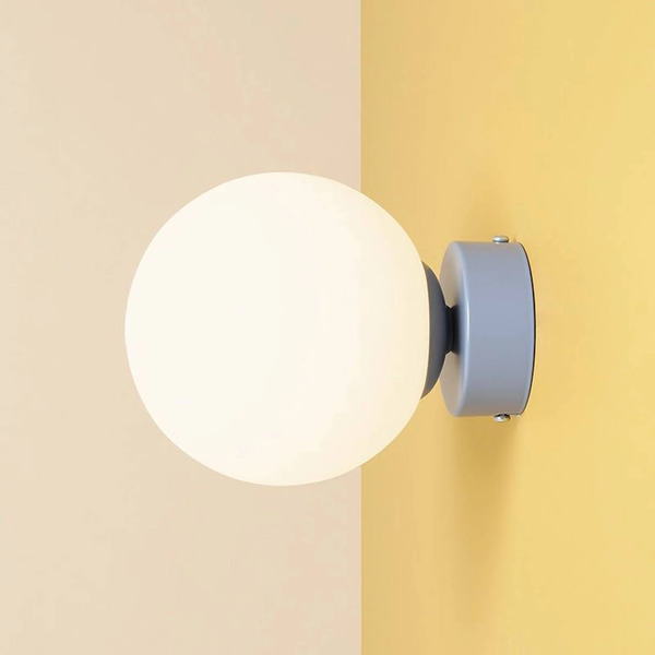  Aldex Aldex Joel Wall Lamp, Blue/white, 1-bulb 