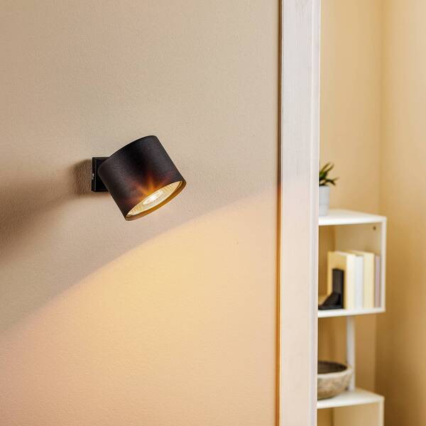  Aldex Aldex Wall Spotlight Bot, Black, Movable 