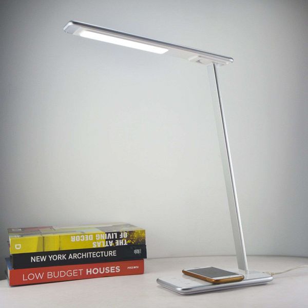  Aluminor Aluminor Orbit Led Desk Lamp With Induction, Silver 
