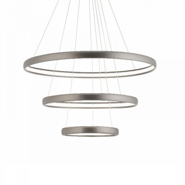  Aluminor Aluminor Trinity Led Hanging Light Made Of Aluminium Silver 