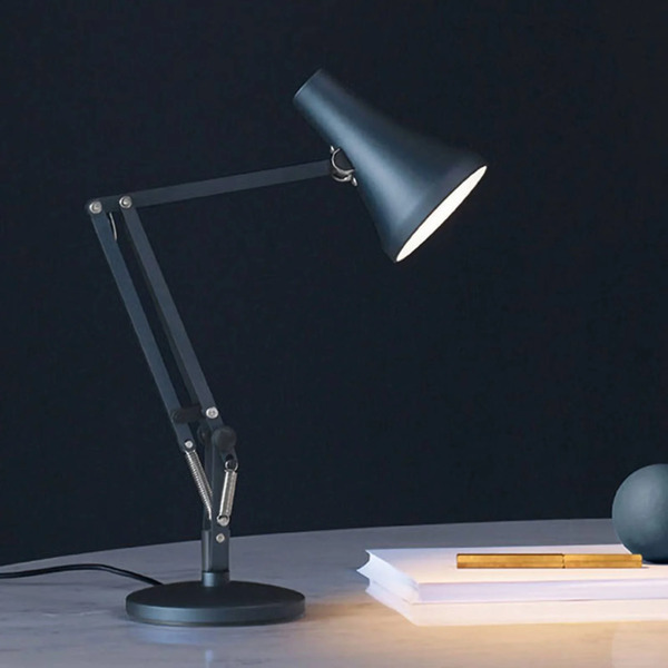  Anglepoise Anglepoise 90 Mini Mini Led Table Lamp Steel Blue 