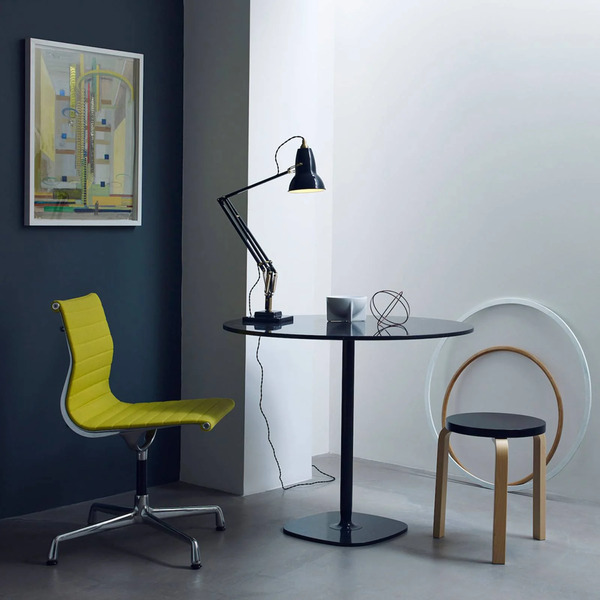  Anglepoise Anglepoise Original 1227 Brass Table Lamp, Black 