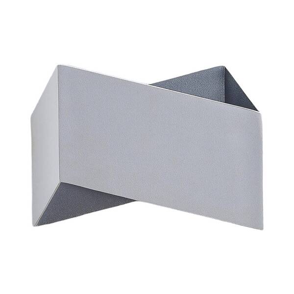  Arcchio Arcchio Assona Wall Light, White And Silver 