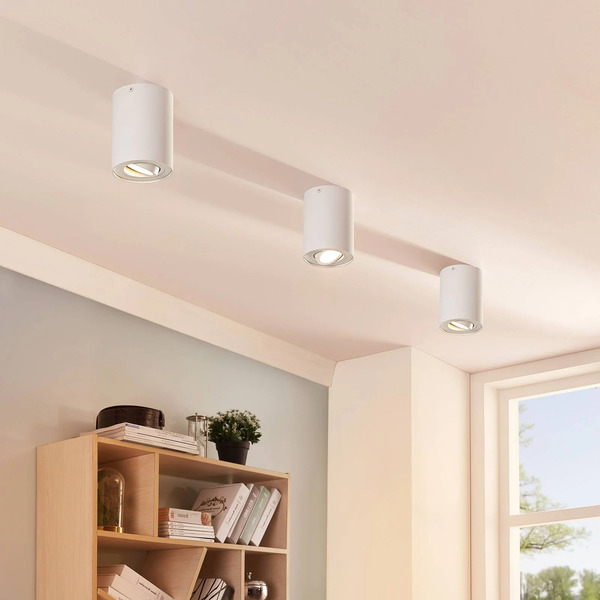  Arcchio Arcchio Downlight Jolina, Round, White, Set Of 2, Aluminium 