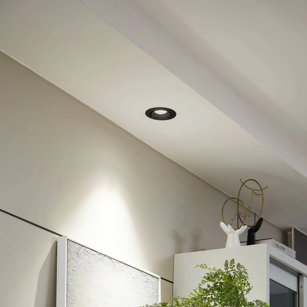  Arcchio Arcchio Harcos Led Downlight, Black, ø 11 Cm, 4,000k 