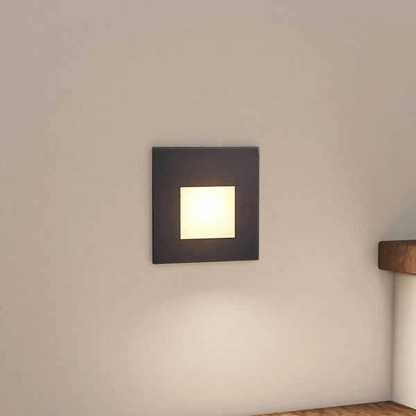  Arcchio Arcchio Led Recessed Light Vexi, 7.8 Cm X 7.8 Cm, Black, Cct 