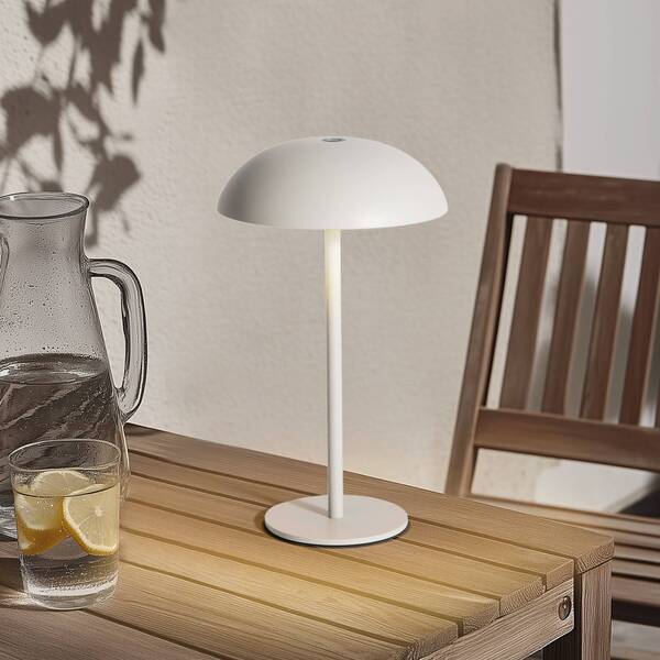  Arcchio Arcchio Led Rechargeable Table Lamp Thenra, White, Wall Mount 