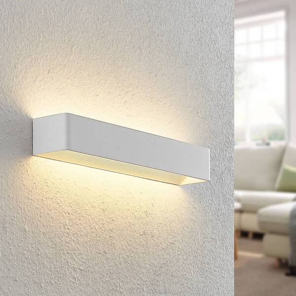 Arcchio Arcchio Led Wall Lamp Karam, 53 Cm, White, Metal, Up/down 