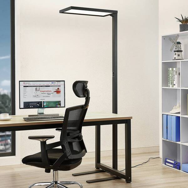  Arcchio Arcchio Nelus Led Office Floor Lamp, Black, Sensor, Dimmable 