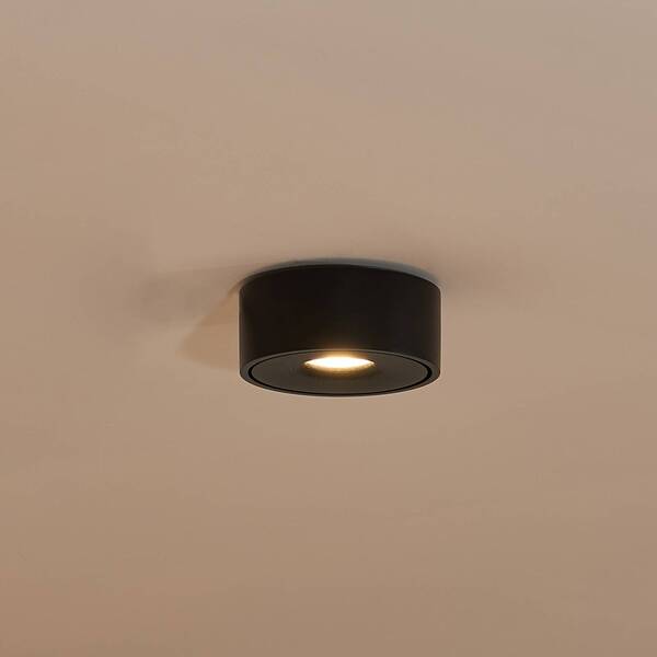  Arcchio Arcchio Rotari Led Ceiling Lamp, Black, Metal, ø 12cm 