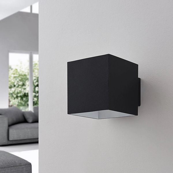  Arcchio Arcchio Zuzana Wall Light, Angular, Black, G9, 10 Cm Wide 