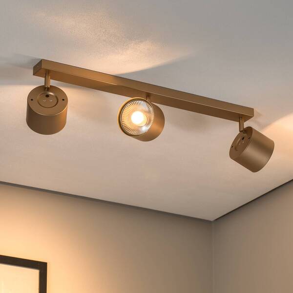  Argon Argon Chloe Adjustable 3-bulb Downlight, Gold 