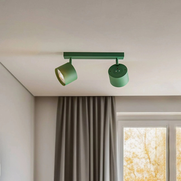  Argon Argon Chloe Adjustable 2-bulb Downlight, Green 