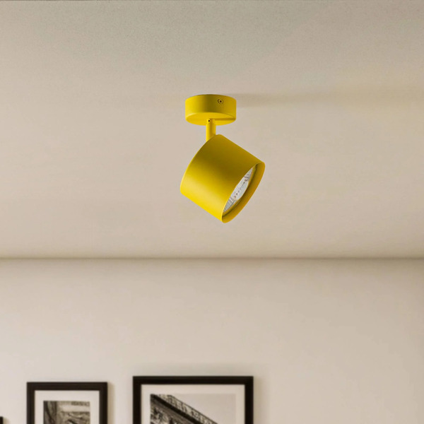  Argon Argon Chloe Adjustable Downlight, 1-bulb, Yellow 