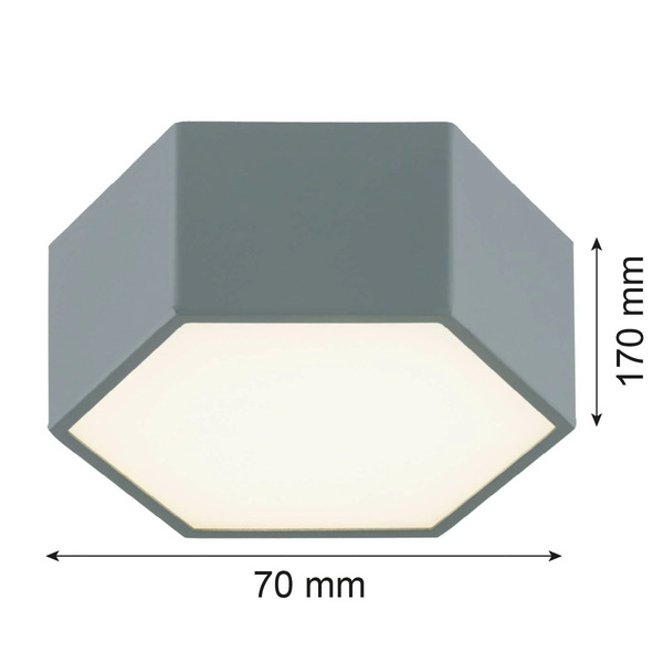  Argon Argon Libre Led Ceiling Light, Sage Green, Steel, 3,000 K 