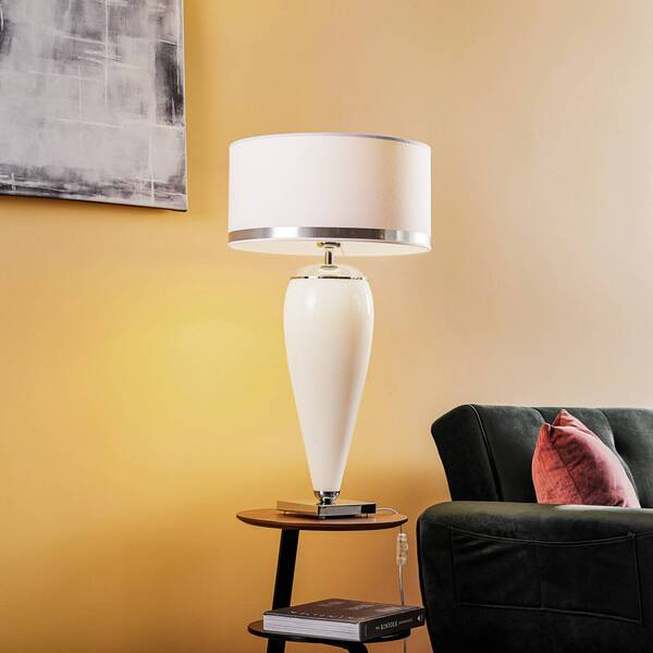  Argon Argon Lund Table Lamp, White/opal, Height 70 Cm 
