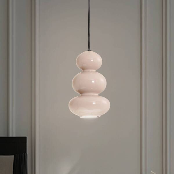  Argon Argon Oman Pendant Light, Glossy Grey, Glass, ø 14 Cm 