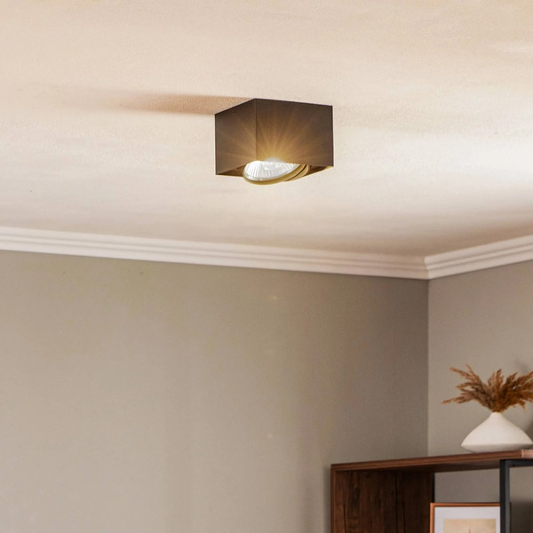  Argon Argon Ronda Ceiling Spotlight, 1-bulb, Black 
