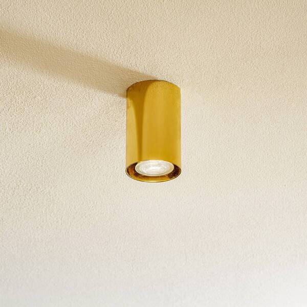  Argon Argon Tesa Downlight, Brass, Height 11 Cm 