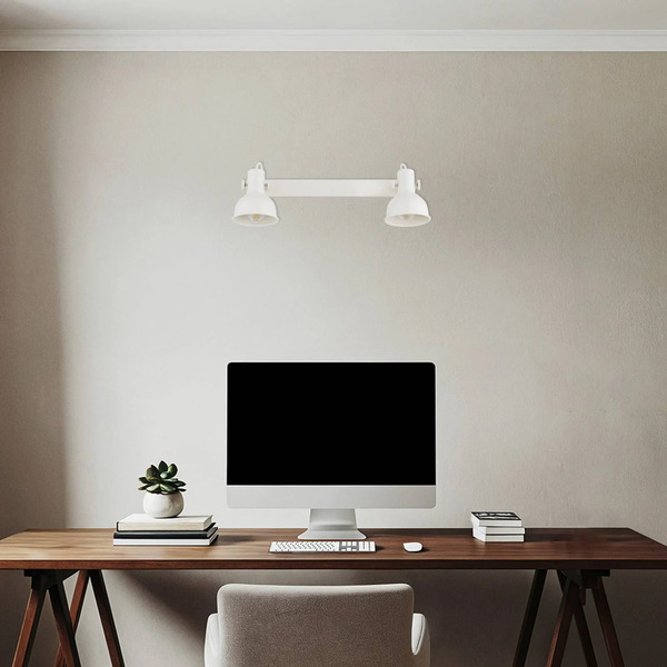  Argon Argon Trogir Ceiling Light, Beige, 2-bulb, Length 27 Cm 