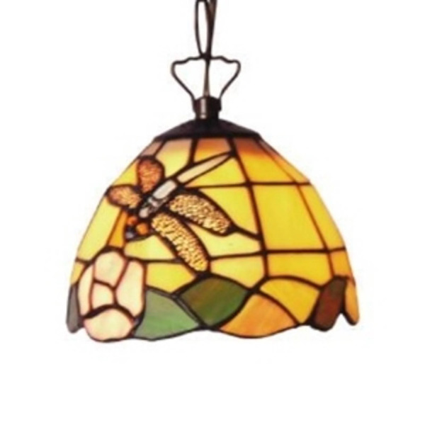  Artistar Artistar Decorative Tiffany-style Pendant Light Libelle 