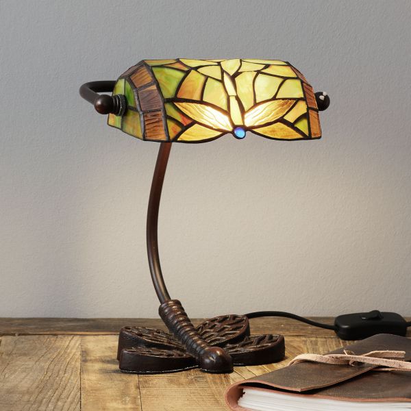  Artistar Artistar Fabulous Table Lamp Dragonfly, Handmade 