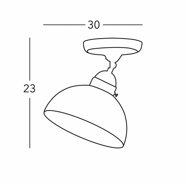  Austrolux Austrolux Kolarz Nonna Ceiling Lamp, ø 30 Cm, Strawberries, Smooth Edge 