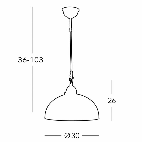  Austrolux Austrolux Kolarz Nonna Hanging Light, ø 30 Cm, Grapes, Smooth Edge 