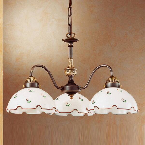  Austrolux Austrolux Nonna Flower Hanging Light, Three-bulb, Pink 