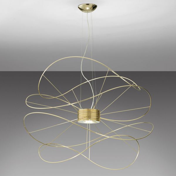  Axo Light Axo Light Axolight Hoops 4 Led Pendant Light, Gold 
