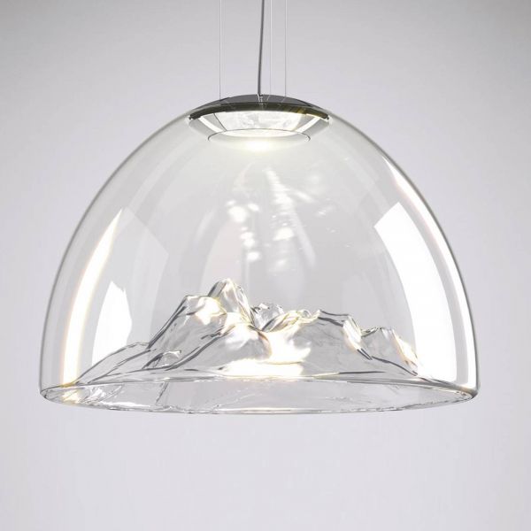 Axo Light Axo Light Axolight Mountain View Hanging Lamp Clear-chrome 