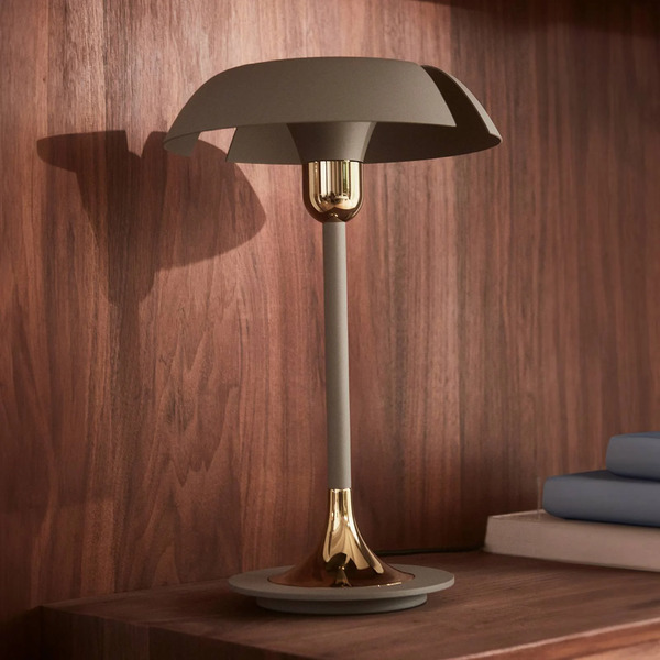  Aytm Aytm Cycnus Table Lamp, Taupe, Iron, Height 48 Cm, E27 