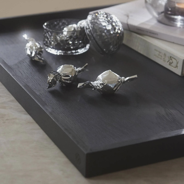  Aytm Aytm Unity Tray, Black, Length 52 Cm, Width 52 Cm, Wood 