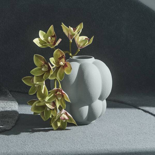  Aytm Aytm Uva Vase, Ceramic, Green, ø 26 Cm, Grape Shape 