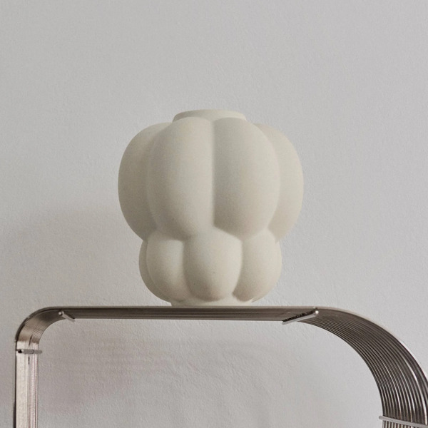  Aytm Aytm Uva Vase, Ceramic, White, ø 20 Cm, Grape Shape 