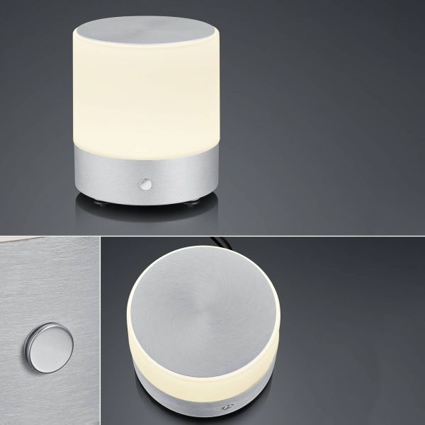  Bankamp Bankamp Button Led Table Lamp 18.5 cm Aluminium 