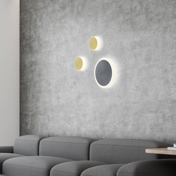  Bankamp Bankamp Button Led Wall Light, 33 Cm, Anthracite 