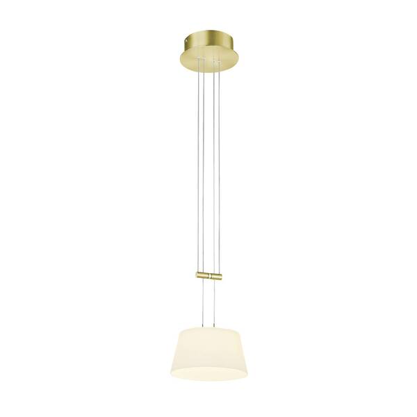  Bankamp Bankamp Conus Led Pendant Light, 1-bulb, Brass 
