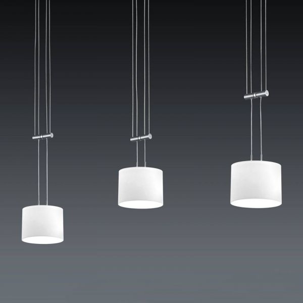  Bankamp Bankamp Grazia Led Hanging Light, 3-bulb 