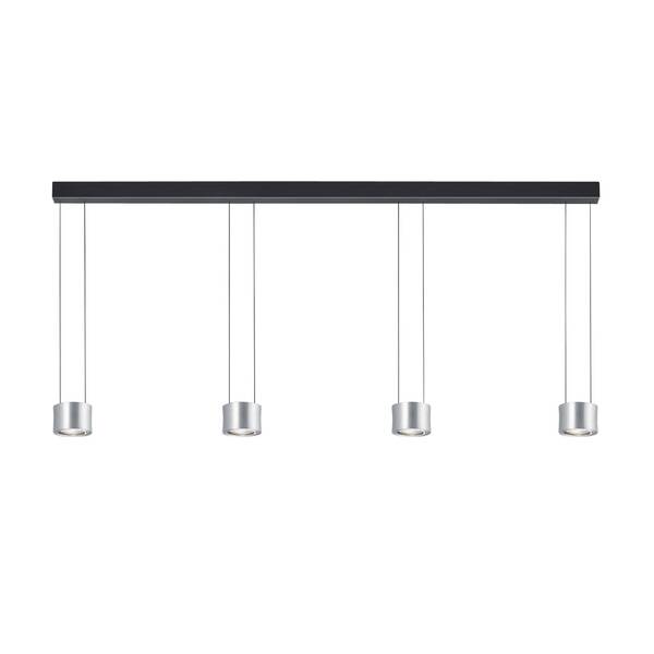  Bankamp Bankamp Impulse Flex Led Pendant 4-bulb Nickel 