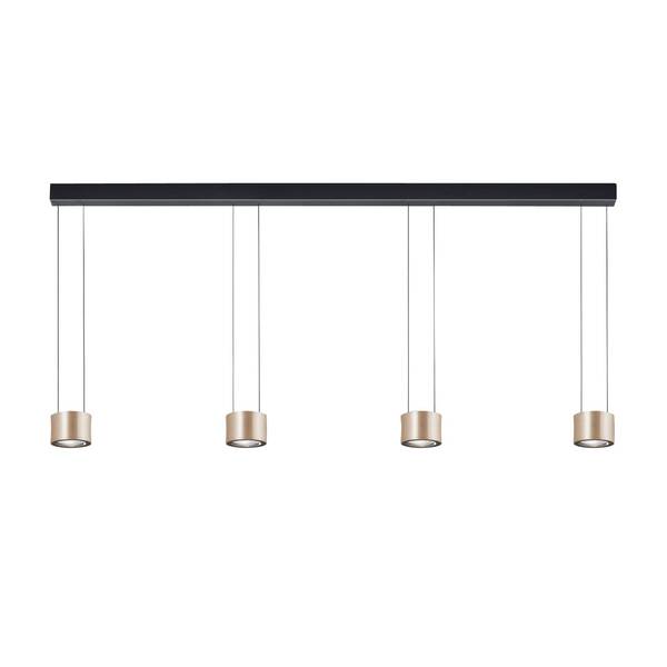  Bankamp Bankamp Impulse Flex Led Pendant Light 4-bulb Rose 