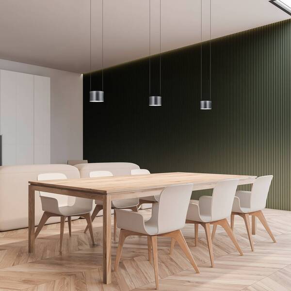  Bankamp Bankamp Impulse Led Hanging Light 3-bulb Grey 