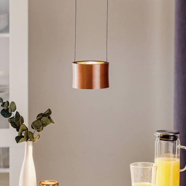  Bankamp Bankamp Impulse Led Hanging Light 1-bulb Rose Gold 