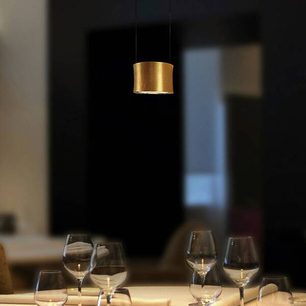 Bankamp Bankamp Impulse Led Pendant Light 1-bulb Gold 