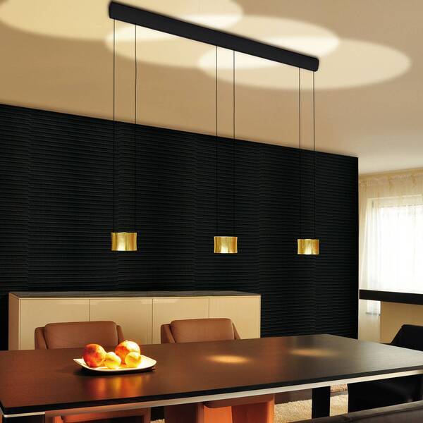  Bankamp Bankamp Impulse Led Pendant Light 3-bulb Gold 