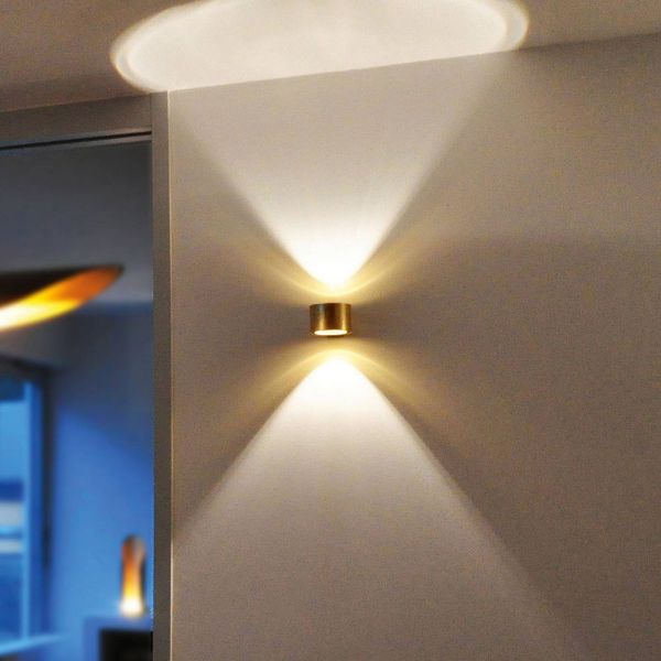  Bankamp Bankamp Impulse Led Wall Light Up/down Gold 
