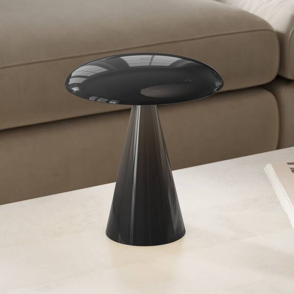  Beacon Lighting Beacon Lighting Beacon Led Rechargeable Table Lamp, Kinoko, Black, 27 Cm, Cct 